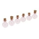thumbnail image 4 of Botella de corcho de vidrio 6pcs tarros frascos botella de vino frasco forma rosa SM SunniMix Mini tapón de corcho Botella de vidrio, 4 of 7