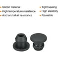 thumbnail image 2 of Silicone Snap in Locking Hole Plugs,Rubber Panel Seal Cover Flush Type Panel Round for Kitchen Rubber Bulkheads Waterproof Sealing Plugs,30PCS 10.5MM, 2 of 7