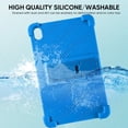 thumbnail image 4 of Allytechgroup Kids Case for Onn 7 Inch Tablet 2024 (Model:100135924), Onn 7 2024 Case, Silicone Shockproof Case with Kickstand Rubber Soft Shell Protective Cover for Boys Girls Children, Dark Blue, 4 of 6