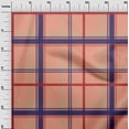 thumbnail image 2 of oneOone Organic Cotton Poplin Twill Fabric Madras Check Print Fabric By The Yard 42 Inch Wide, 2 of 4