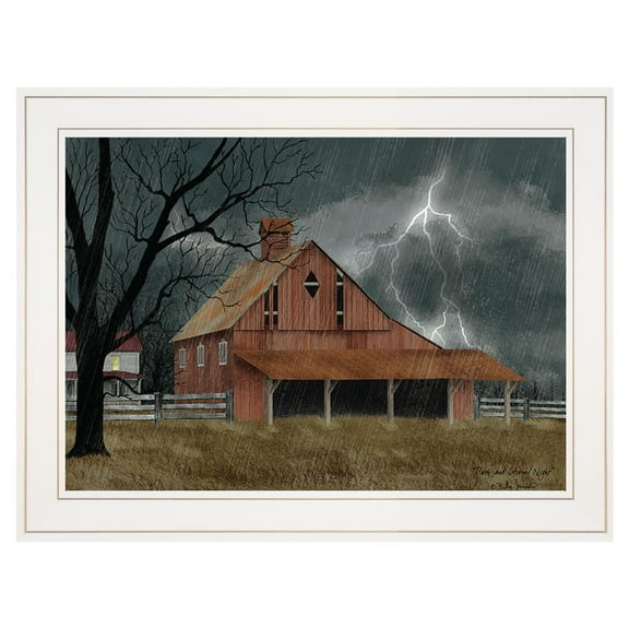 Dark and Stormy Night By Billy Jacobs Printed Wall Art Wood Multi-Color