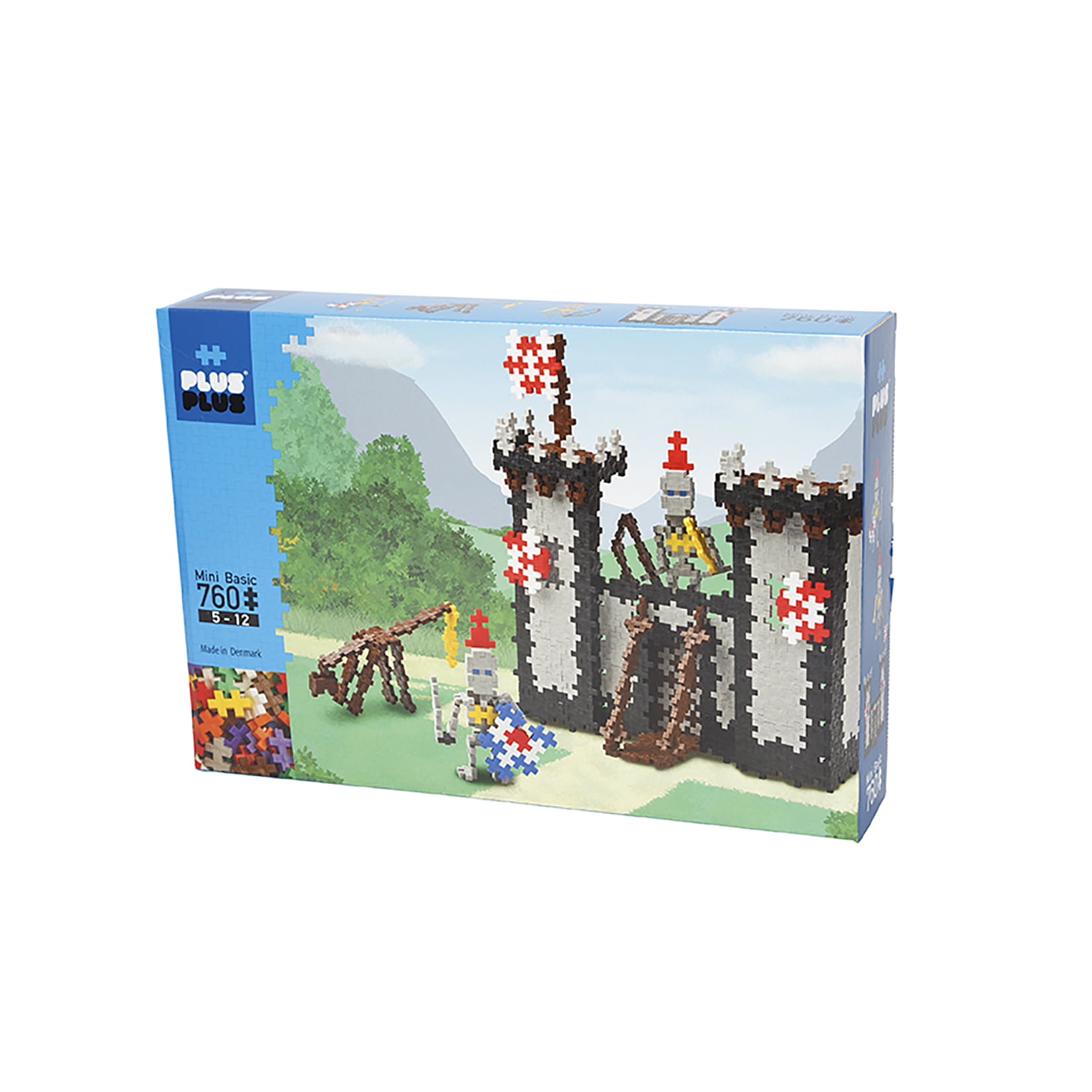 Puzzle Piece-Shaped Building Toy PLUS PLUS 760 Piece KNIGHT'S CASTLE Set 