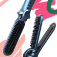 thumbnail image 1 of Hair Straightener & Curling Iron, Hot Tools Curling Iron,Adjustable Temp Hair Straightener & Curler 2 In 1, Travel Size Hot Hair Tools-Matte Green, 1 of 6