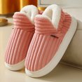 thumbnail image 4 of Zapatilla Cálida Interior Zapatos de felpa informales para hombre y mujer, Zapatos antideslizantes con forro de piel, ligeras para el invierno Wdftyju Tenis De Mujer Tenis De Hombre, 4 of 8