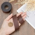 thumbnail image 3 of Leather Straps for Crafts 1 Wide Flat Cord DIY Leather Strap 78 inches Long for Making Bag Strap Leather Belt Furniture Handles Coffee, 3 of 4