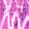 thumbnail image 1 of Ahgly Company Indoor Square Abstract Pink Modern Area Rugs, 7' Square, 1 of 4