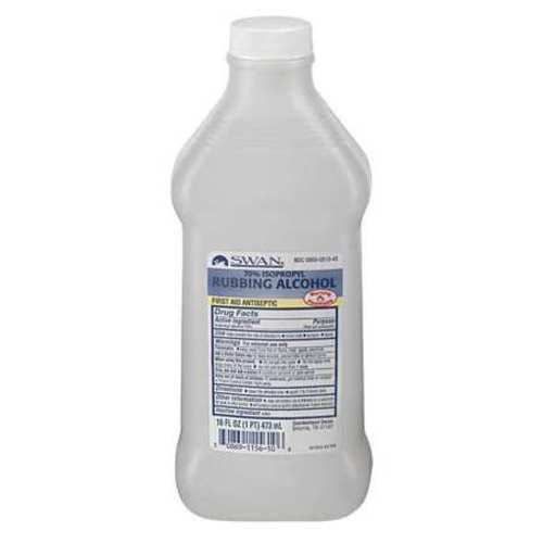 Isopropyl Rubbing Alcohol, Bottle, 16 oz.