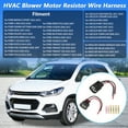 thumbnail image 2 of Unique Bargains HVAC Blower Motor Resistor Wire Harness for FORD for LINCOLN for MERCURY Blower Motor Resistor Connector w/ Teminals 9U2Z14S411LB/WPT-1361, 2 of 8