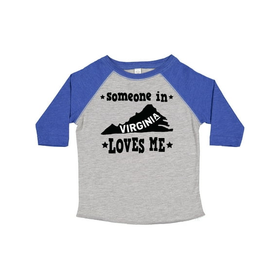 Inktastic Virginia Vacation Someone Loves Me Boys or Girls Toddler T-Shirt
