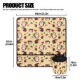 thumbnail image 5 of ZIATUBLE Cartoon Hedgehog Sewing Machine Mat Protective Table Pad Organizer Dustproof Sewing Machine Mat to Reduce Noise Washable Sewing Machine Pad for Table with Detachable Pouch, 5 of 5