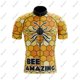 thumbnail image 3 of Camiseta de ciclismo para hombre Bee Amazing, maillot de ciclismo de montaña, maillot de descenso, ropa de ciclismo de montaña Tricota de equipo profesional de alta calidad, 3 of 5
