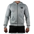 thumbnail image 1 of Chamarra Wilson Talla M Deportiva con Gorro y Cierre Frontal Gris, 1 of 4
