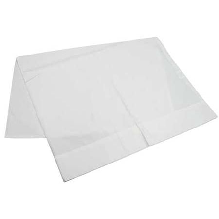 36" Flat Pillow Case, White ,R & R Textile, X32000