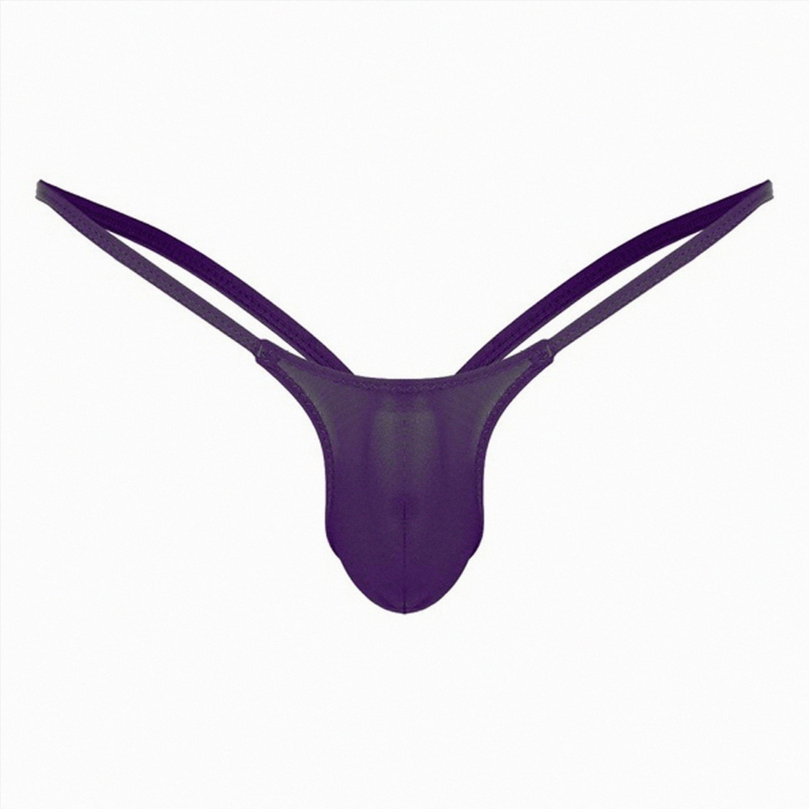 eczipvz Mens Thongs Brief Soft and Breathable G-String Underwear for Daily and Sports Wear(Purple XL)