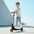 thumbnail image 3 of Electric Scooter for Kids – 6 MPH Top Speed, Up to 5 Miles Range, 5.3" Solid Tires & Front Light – Adjustable Height Kick Scooter for Ages 6-12, 3 of 7
