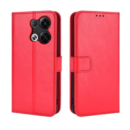Flip Case for OPPO Reno 8 5G All-in-One Wallet Multifunctional Folio Flip Cover with Card Holder and Detachable Wrist Strap