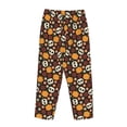thumbnail image 5 of Sigee Skulls Print Women's Soft Pajama Pants - Breathable and Comfortable Lounge Sleep Bottoms with Elastic Waistband and Pockets-Small, 5 of 9