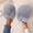 Gray, variant on Gamivast Open Toe Slippers for Women Plush Pointed Vamp Faux Plush Fleece Open Toe Slippers Slip On Arch Support House Slippers Bedroom Spa Travel Footwear Gray 42