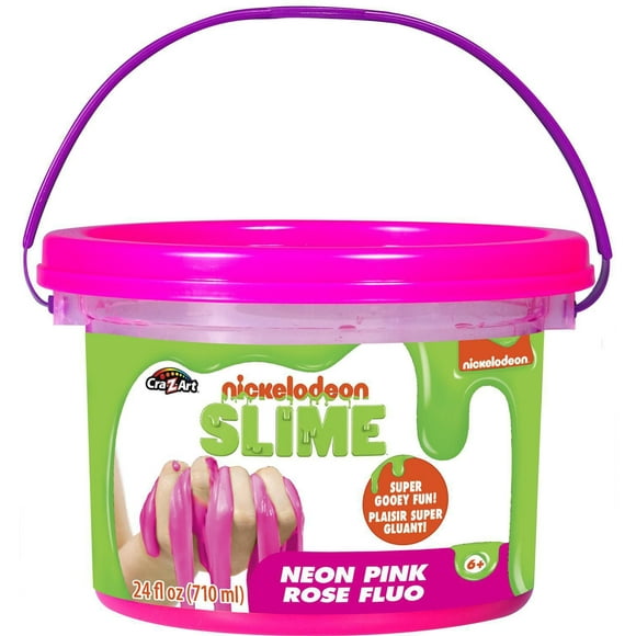 Nickelodeon Pre-Made Neon Pink Slime Tub (24 fl oz.)