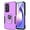 Purple/Black, variant on for Samsung Galaxy A54 5G Case with Tempered Glass Screen Protector,Heavy-Duty Tough Rugged Phone Case Cover with Ring Holder Kickstand for Galaxy A54 5G (6.4", 2023) [Purple/Black]