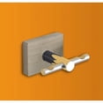 thumbnail image 2 of Nameeks 6626 Minnesota Wood Double Robe Hook - Cherry, 2 of 2