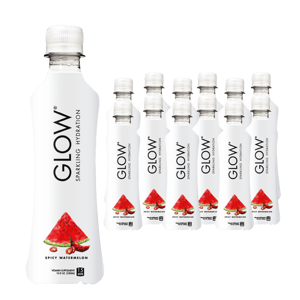 GLOW® Beverages Sparkling Hydration Spicy Watermelon 10.8 Fluid