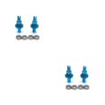 thumbnail image 1 of sweethay Coche de Control remoto de 2 piezas, bola de Metal diferencial a escala 1/28, suministros de actualización duraderos, decoración de Type3 NO3, 1 of 6