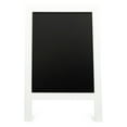 thumbnail image 4 of Weddingstar Framed Rectangular Chalkboard Easel Sign - White, 4 of 5