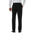 thumbnail image 3 of Haggar Men's Cool 18® Pro Solid Flat Front Pant Classic Fit HC00235, 3 of 7