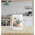 thumbnail image 2 of Boho Mug Cup,Abstract Boho Sun Mountains Pot Plant Ceramic Mug-11oz Coffee Milk Tea Mug Cup,Bohemian Home Decor,Gifts for Boho Lovers Girls Women Coworkers, 2 of 5
