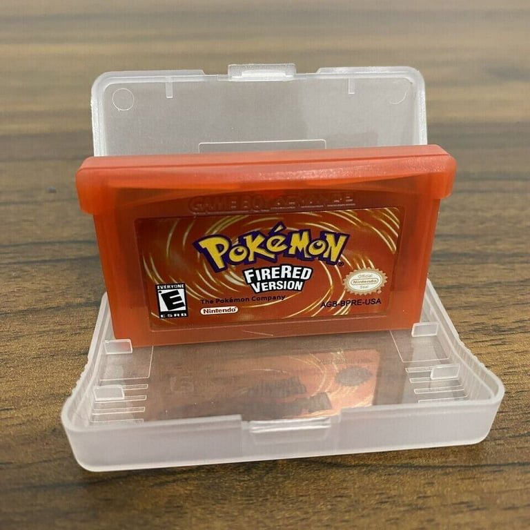Pokémon FireRed Edition GBA Game Cassette Game Boy Advance Pokémon FireRed Edition GBA Game Cassette Game Boy Advance