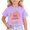 02 Purple, variant on Girls Young Wild and Three 3rd Birthday Graphic Printed Tee Crewneck Short Sleeve Birthday Shirt 3-13Y
