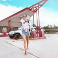 thumbnail image 4 of Womens Canvas Fashion Sneakers Cute Low Top Shoes Comfortable Canvas Walking Flats For Lady, 4 of 5