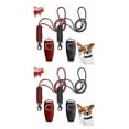 thumbnail image 2 of pitrice 2pack/lot Training Whistle For Dogs Durable And Portable With Clicking Feature Dog Whistle Recall 2Set, 2 of 6