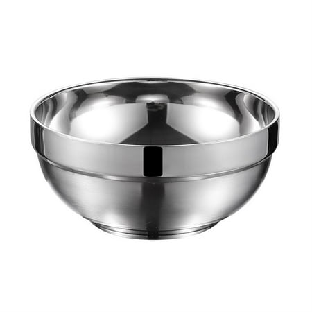 

SUNFEX Double Layer Insulation Stainless Steel Bowls Salad Bowl Deep Dish Tableware