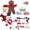 3 Pack DIY Snowman Kit （Multicolor）, variant on SYNCFUN 3 PCS Christmas Craft Kit, Christmas Snowman, Santa Claus and Gingerbread Man Craft Kit for Kids Xmas DIY Gifts, Arts and Craft Activities