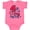 Hot Pink, variant on Inktastic 4th of July Cutie with Stars Boys or Girls Baby Bodysuit