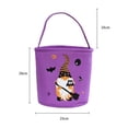 thumbnail image 2 of Decoración De Halloween Bolsa De Dulces De Halloween Bolsa De Asas De Cubo De Dulces De Calabaza Bolsa De Regalo De Fiesta Para Niños Y Niñas Vogacara HA043941-06, 2 of 6