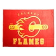 thumbnail image 1 of NHL Calgary Flames Game Day Blanket, 66" x 90", 1 of 4
