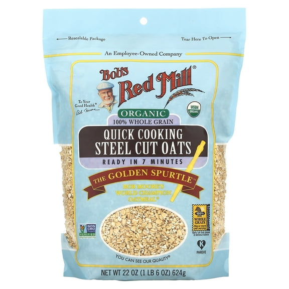Bob's Red Mill Quick Cooking Steel Cut Oats, 22oz