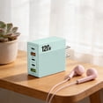 thumbnail image 1 of USB Wall Charger Block Multi Port Fast Charging Adapter, 5 Port USB Charger for Phone Tablet Laptop Accessories, Compact Power Adapter for Home Travel Office Charging Use, 1 of 6
