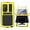 Yellow, variant on Compatible with Samsung Galaxy S24 Ultra Metal Bumper Heavy Duty Case with Stand Gorilla Glass Camera Cover Hybrid Durable Military Rugged Shockproof Rugged Full Body Outdoor