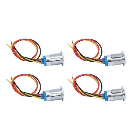 

Dual Color LED Accurate LED Indicator For Car Modification For Cnc Machine Tools For Access Control Switches For Computer Modification Red And Yellow