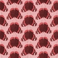 thumbnail image 1 of Ahgly Company Tapis d'Intérieur Lavable en Machine Carré Transitionnel Rose Corail Clair, 4 Pieds Carré, 1 of 7