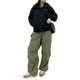 thumbnail image 1 of Txlixc Pantalones casuales femeninos, cintura elástica, bolsillos ajustables con Cordón de tracción Txlixc moda, 1 of 5