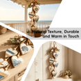 thumbnail image 6 of DLMCUH Hanging Heart Wall Decor Rustic Farmhouse Wooden Heart Decoration with Layered Wood Hearts Wall Art for Living Room Bedroom Porch & Entryway Blue, 6 of 7