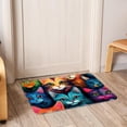 thumbnail image 6 of Cat Non-Slip Machine Washable Polyester Kitchen Mat Indoor Rug Kitchen Rug, 6 of 6