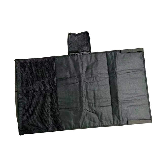 Hamaca para reposapiés de avión, bolsa de almacenamiento de cama de viaje ños, ergonómica, profesional, reposapiés de avión ños, hamaca Negro Sunnimix Hamaca para asiento de avión