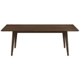 thumbnail image 2 of Levi Modern Style Solid Wood Rectangular Dining Kitchen Table 86", 2 of 6