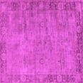 thumbnail image 1 of Ahgly Company Indoor Square Oriental Pink Industrial Area Rugs, 7' Square, 1 of 4